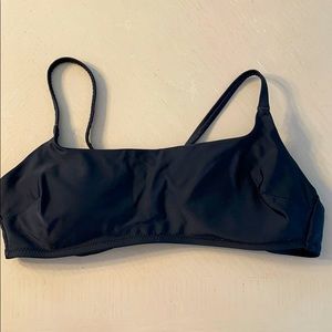 Aerie Black Bikini Top